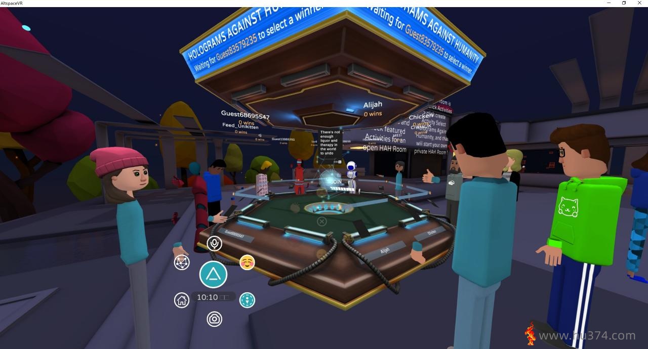 VR社交软件测试-AltspaceVR